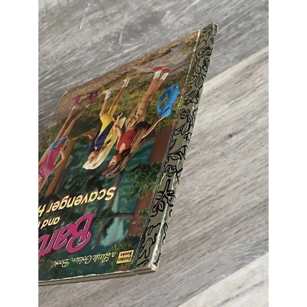 A Little Golden Book Barbie and the Scavenger Hunt 1996
